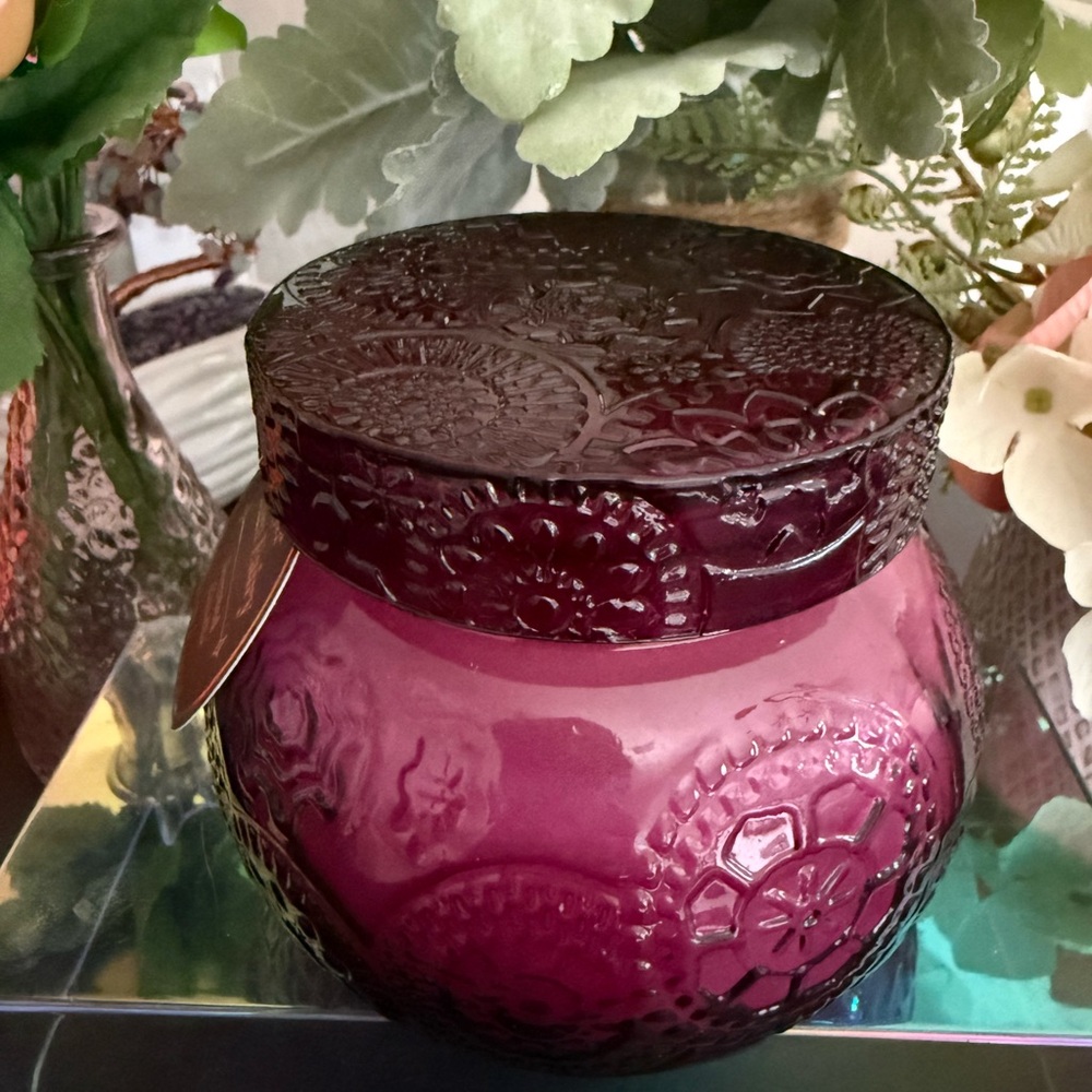 🆕🍡 LIMITED EDITION “SUGAR PLUM FAIRY” GLASS JAR CANDLE. (14 oz). BRAND NEW! - Picture 4 of 10